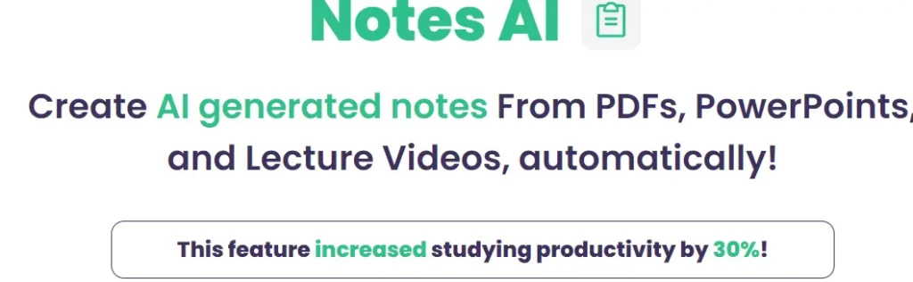 StudyFetch AI- now Easy to make Note