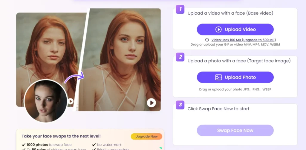 vidnoz AI Review - free to change face on video 