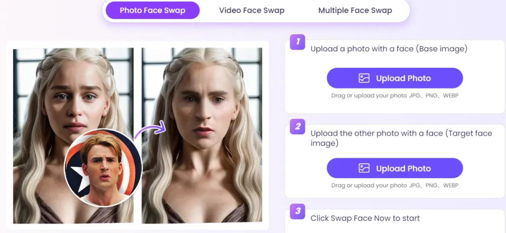 what is face swap aI